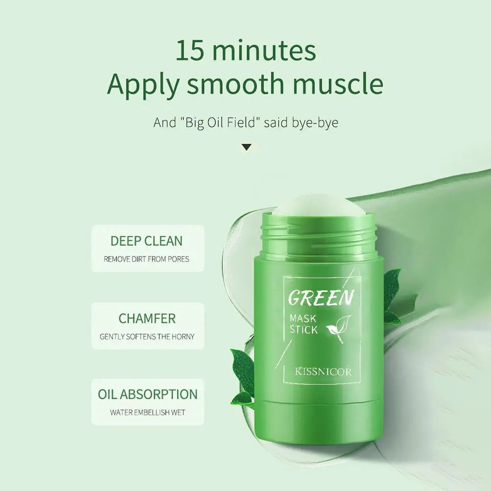 Green Tea Cleansing Stick Mask –🌿